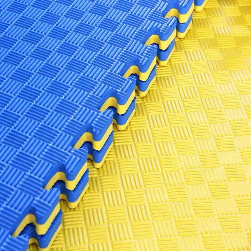 1x1m 2.5cm Thickness EVA Foam Mats Taekwondo Tatami Floor Puzzle Mats for Kids Soft Play and Physical Exercise Customizable