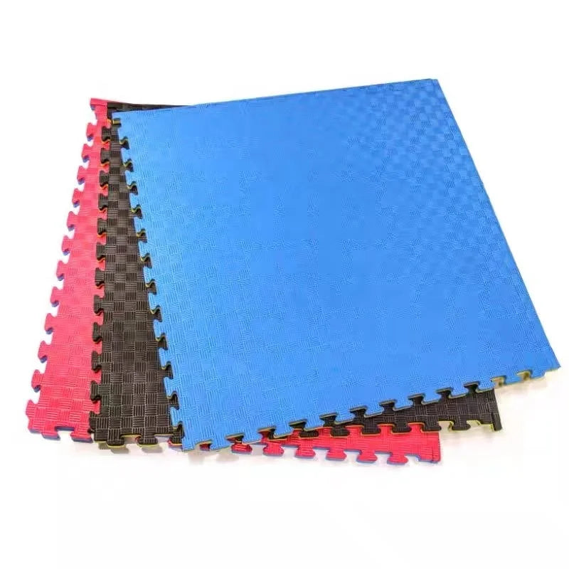 Dovetail Pattern EVA Foam Interlocking Tiles Protective Flooring Mat Puzzle Exercise Mat for Gym Tatami Foam Mat 1Mx1M 5cm