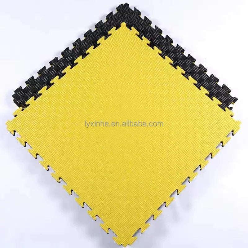 Tatami Puzzle Foam Mats 100x100cm 2/2.5/3/4cm Thick EVA Interlocking Gym Floor Mats Customizable