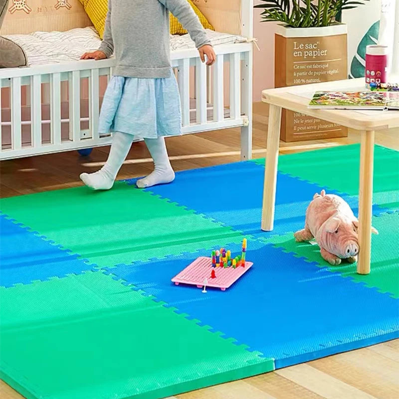 Cheap EVA Foam Play Puzzle Mat Waterproof Interlocking Crawl Gymnastics Carpet Children Non-Slip Floor Carpet Sports Floor Mat