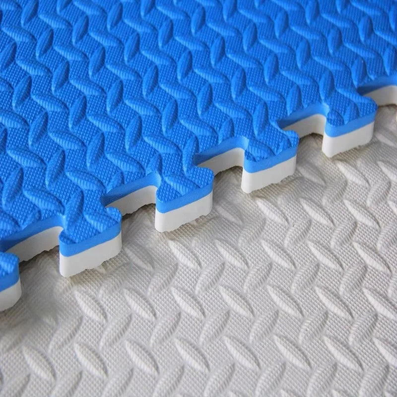 Dovetail Pattern EVA Foam Interlocking Tiles Protective Flooring Mat Puzzle Exercise Mat for Gym Tatami Foam Mat 1Mx1M 5cm