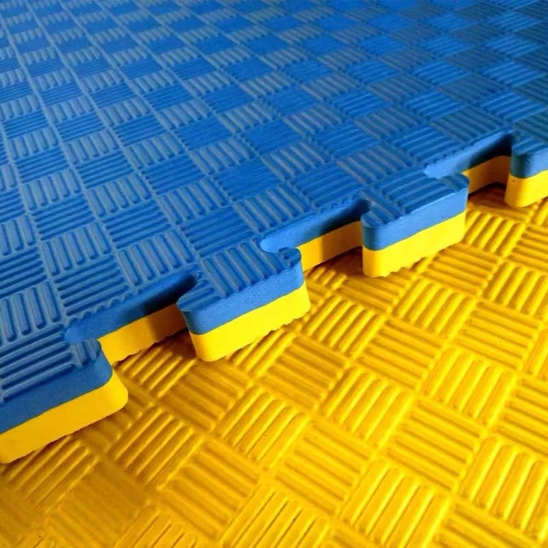 Dovetail Pattern EVA Foam Interlocking Tiles Protective Flooring Mat Puzzle Exercise Mat for Gym Tatami Foam Mat 1Mx1M 5cm