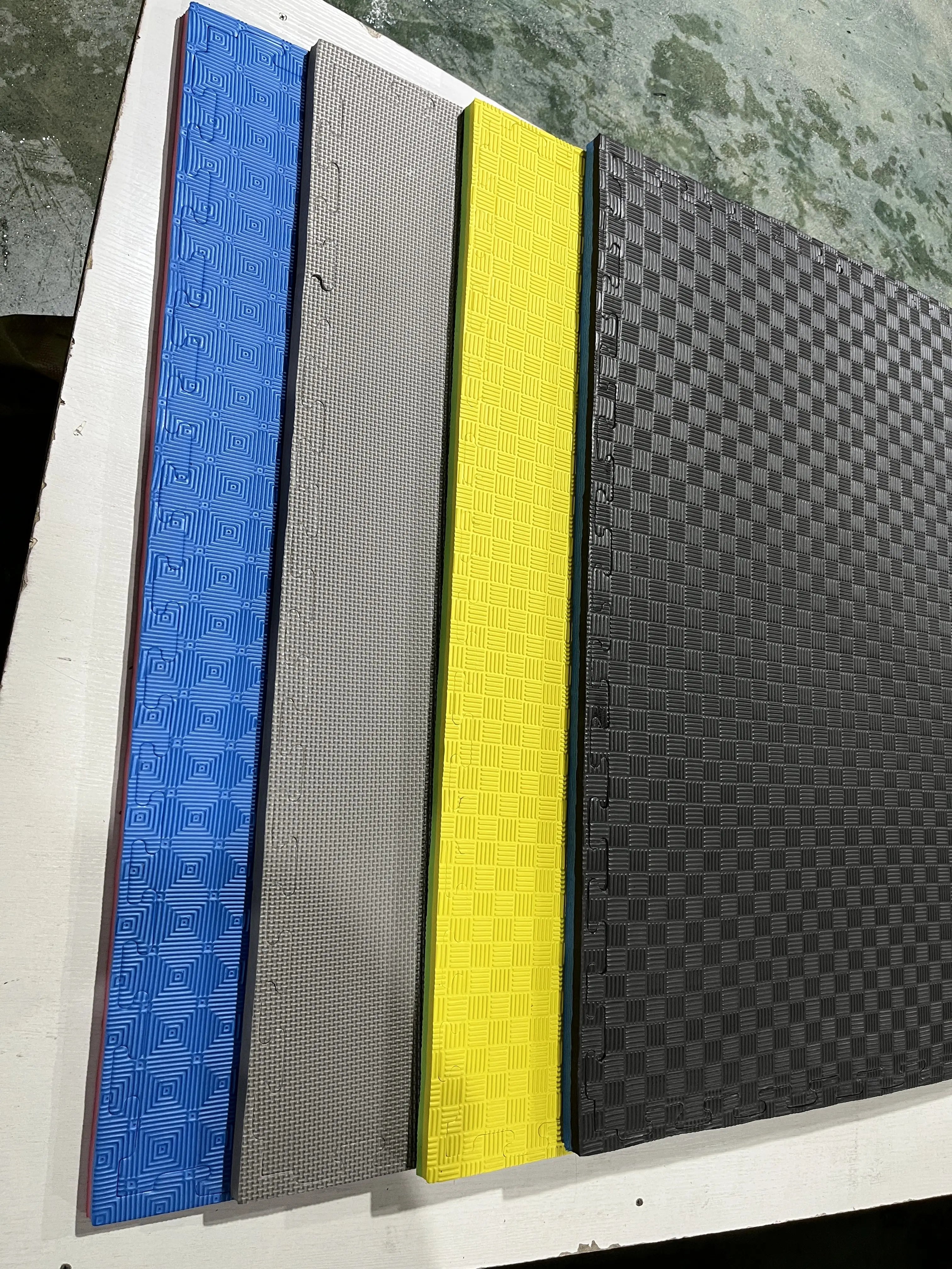 Gym Thicken EVA Foam Mat Play Puzzle Mats Exercise Tiles Floor Cushion Yoga Room Fitness Equipment 1Mx1M 5cm