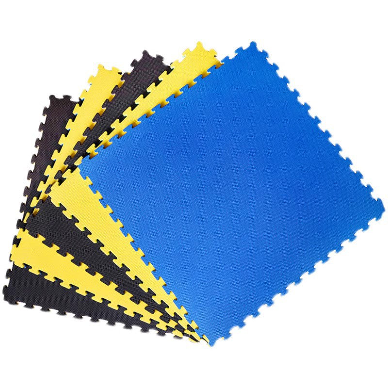 Dovetail Pattern EVA Foam Interlocking Tiles Gym Flooring Mat 1M×1M 5cm Exercise Puzzle Mat
