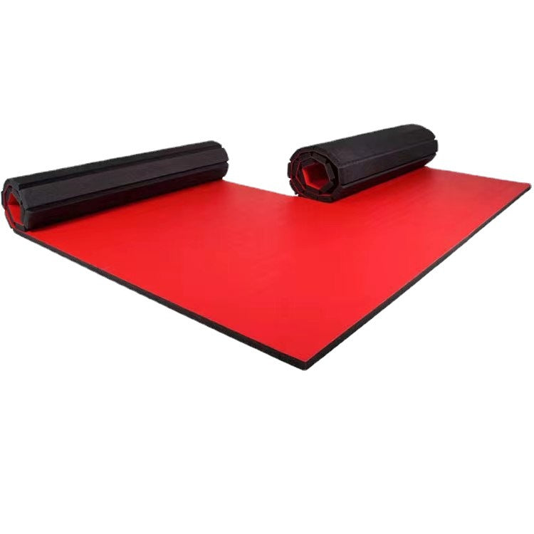 LXH MMA Gi Rollout Martial Arts Tatami Mat with Flexible Kickboxing Karate Training Mats (2-6cm Thickness)