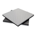 Dovetail Pattern EVA Foam Interlocking Tiles Gym Flooring Mat 1M×1M 5cm Exercise Puzzle Mat