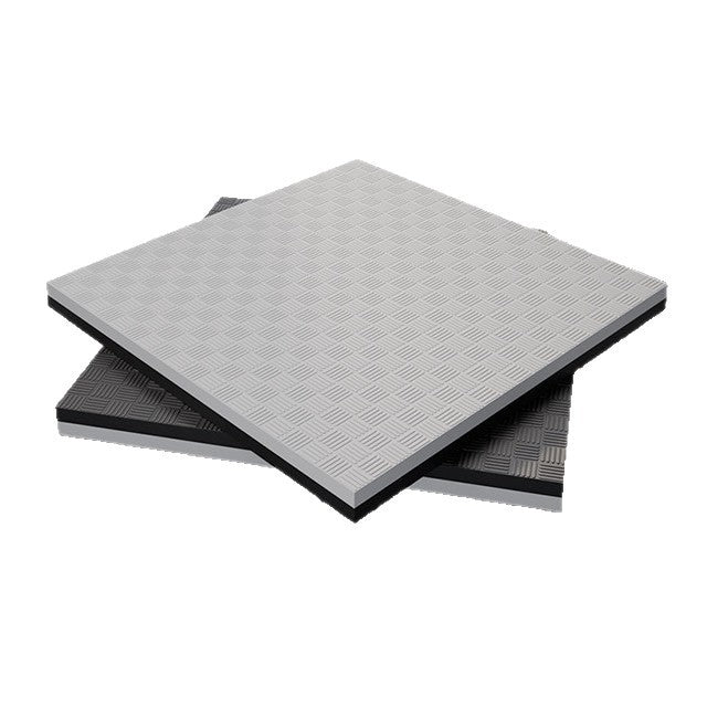 Dovetail Pattern EVA Foam Interlocking Tiles Gym Flooring Mat 1M×1M 5cm Exercise Puzzle Mat