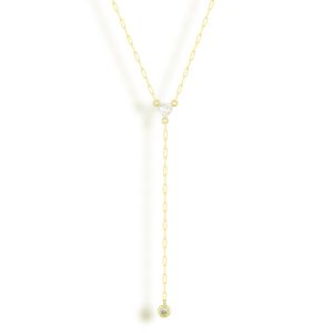 Heart of Stone Lariat Necklace